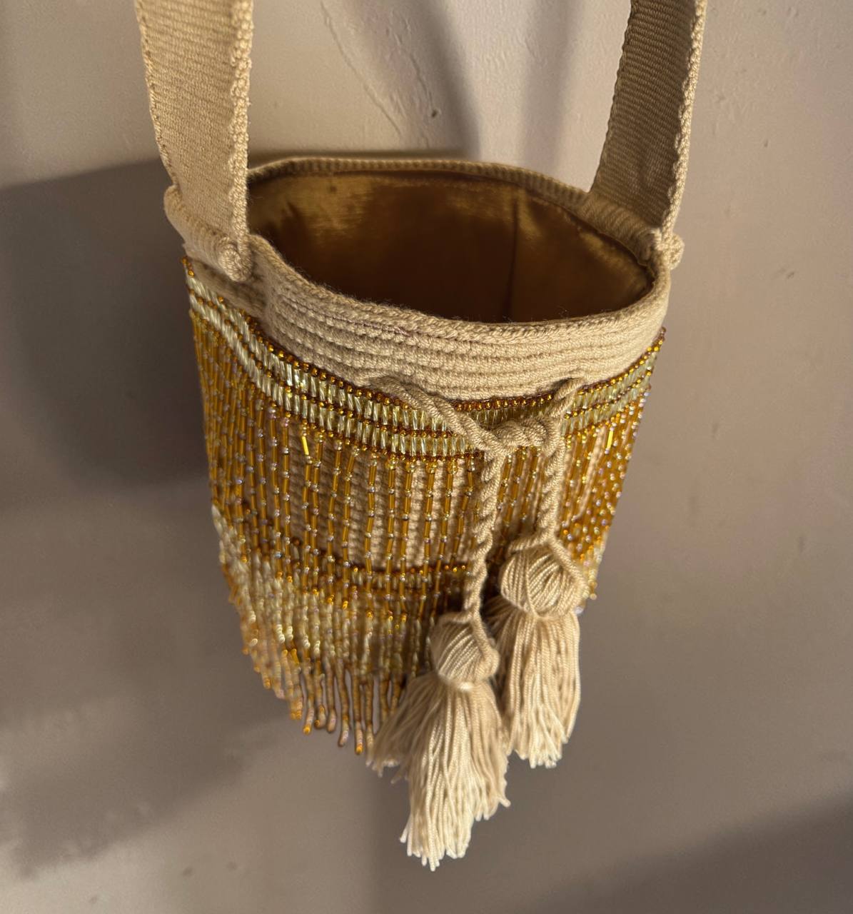 Mini Borsa Wayuu CAMEL