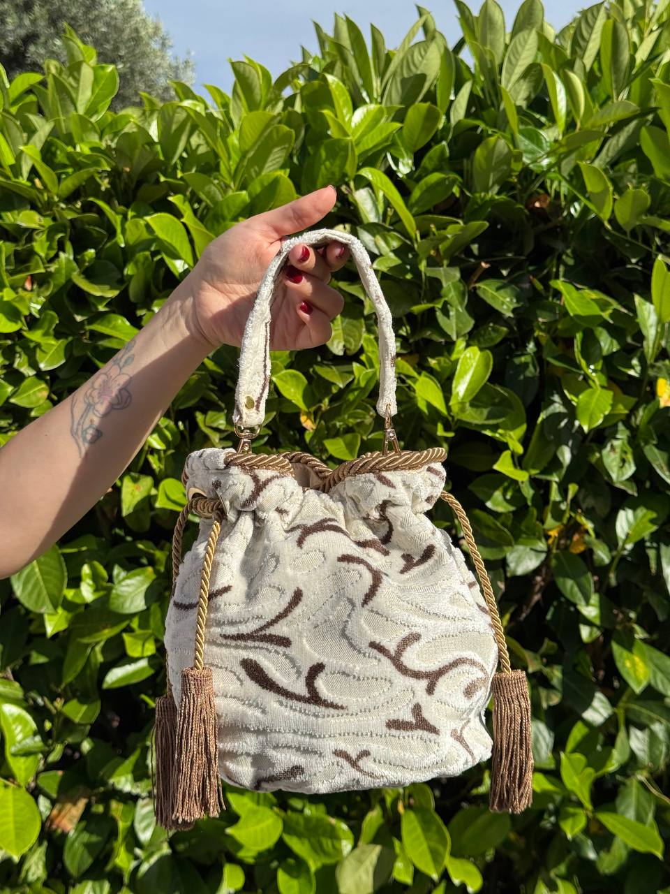 Borsa BRIGITTE avorio