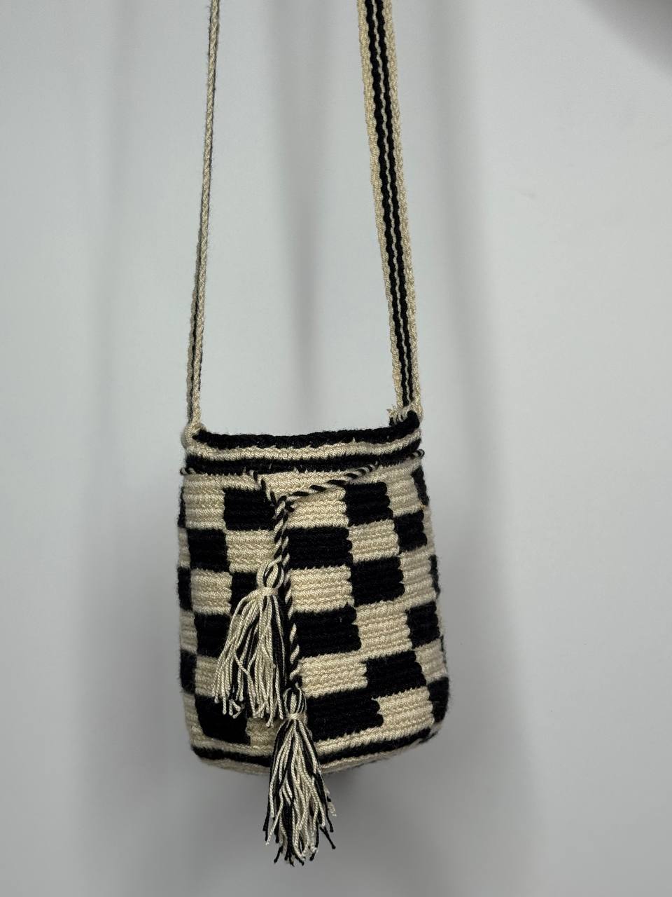 Mini borsa WAYUU scacchi - Foto 2